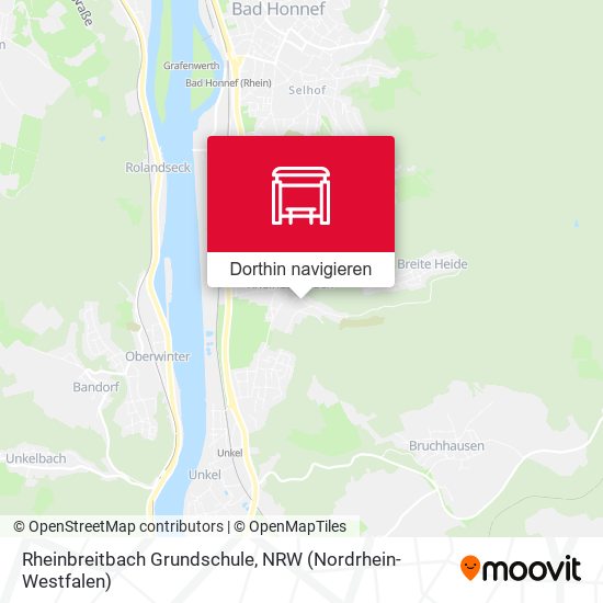 Rheinbreitbach Grundschule Karte
