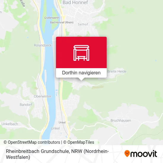 Rheinbreitbach Grundschule Karte