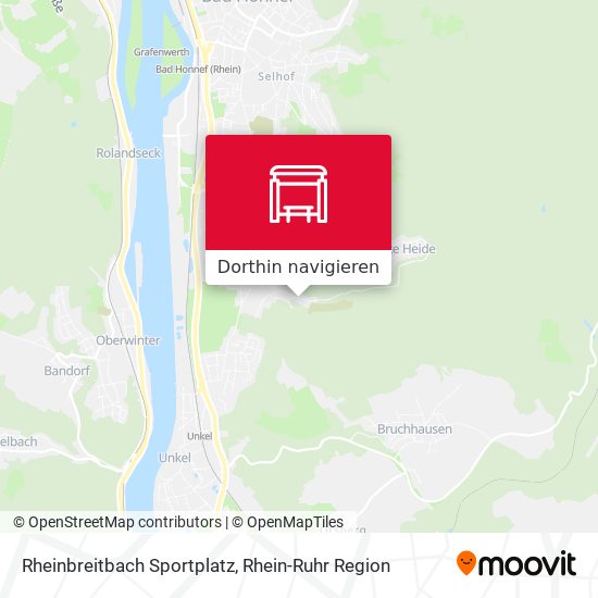 Rheinbreitbach Sportplatz Karte