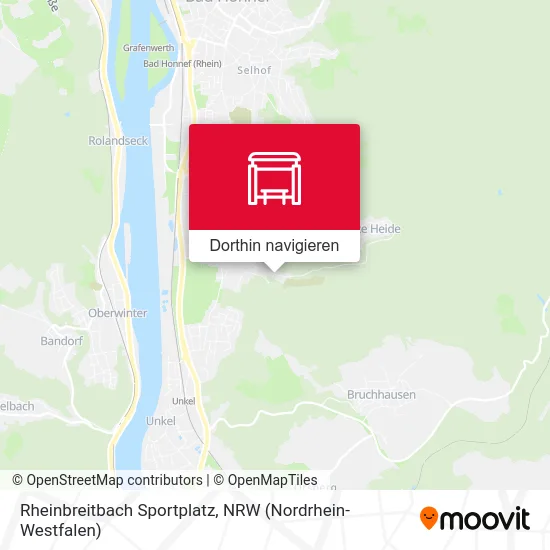 Rheinbreitbach Sportplatz Karte