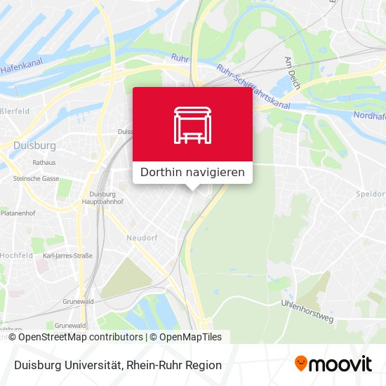 Duisburg Universität Karte