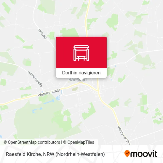 Raesfeld Kirche Karte