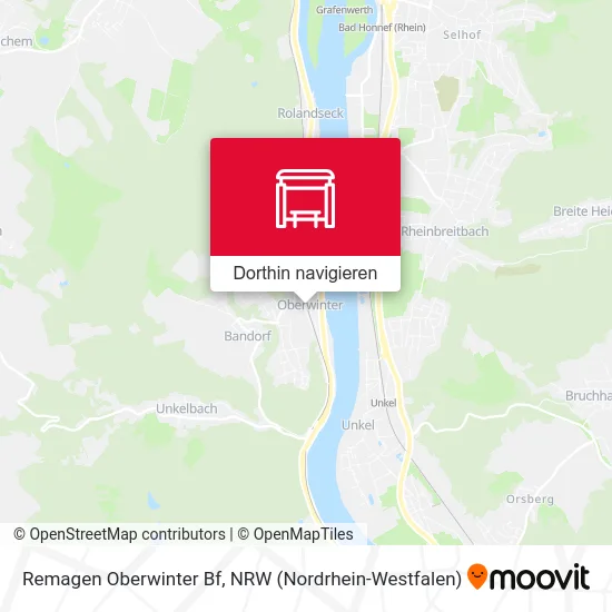 Remagen Oberwinter Bf Karte