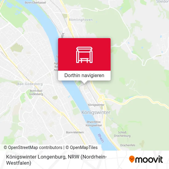 Königswinter Longenburg Karte