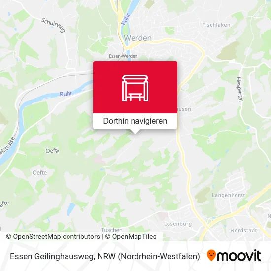 Essen Geilinghausweg Karte