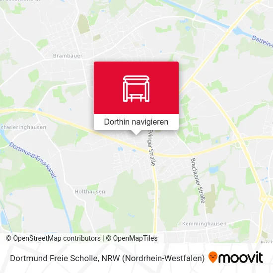 Dortmund Freie Scholle Karte