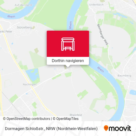 Dormagen Schloßstr. Karte