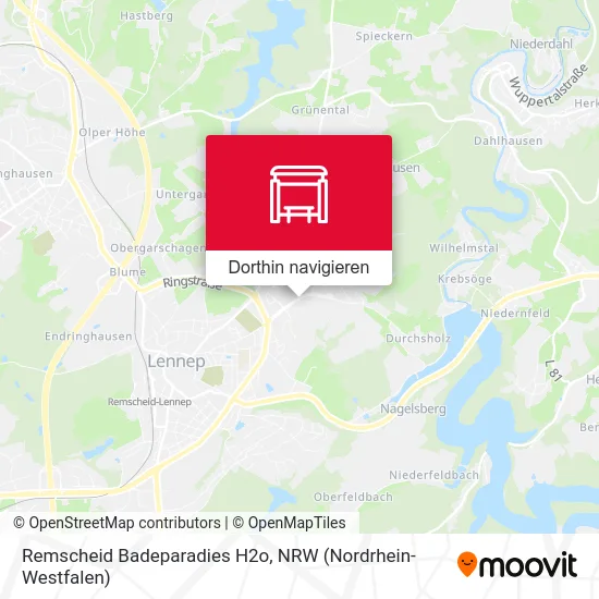 Remscheid Badeparadies H2o Karte