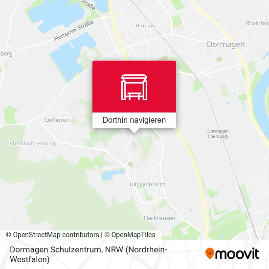 Dormagen Schulzentrum Karte