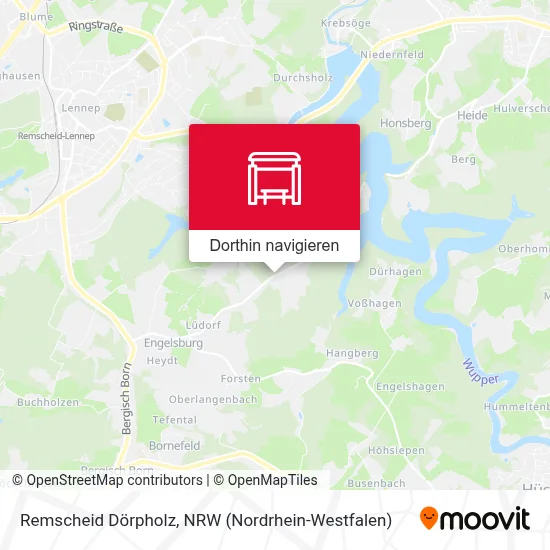 Remscheid Dörpholz Karte