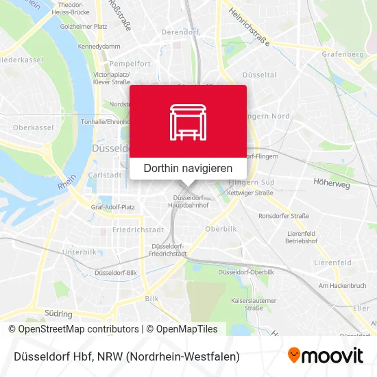 Düsseldorf Hbf Karte