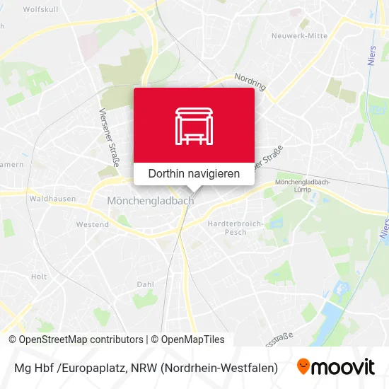 Mg Hbf /Europaplatz Karte