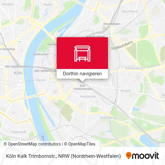 Köln Kalk Trimbornstr. Karte