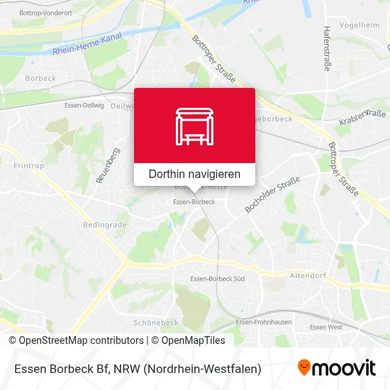 Essen Borbeck Bf Karte