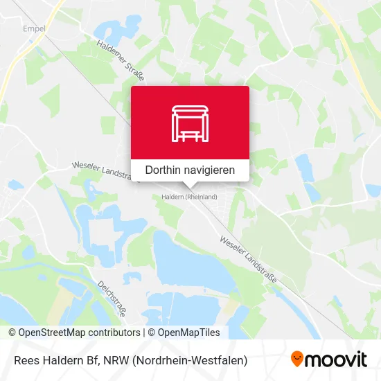 Rees Haldern Bf Karte