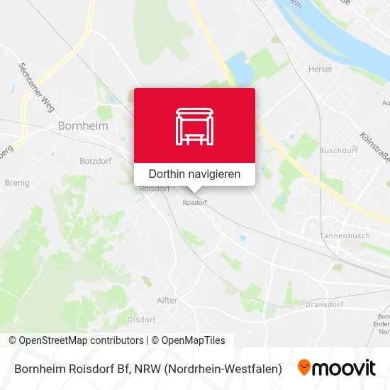 Bornheim Roisdorf Bf Karte