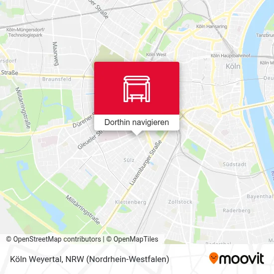 Köln Weyertal Karte