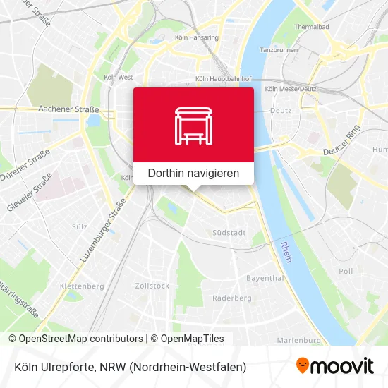 Köln Ulrepforte Karte