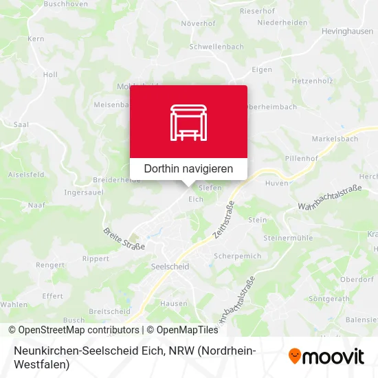 Neunkirchen-Seelscheid Eich Karte