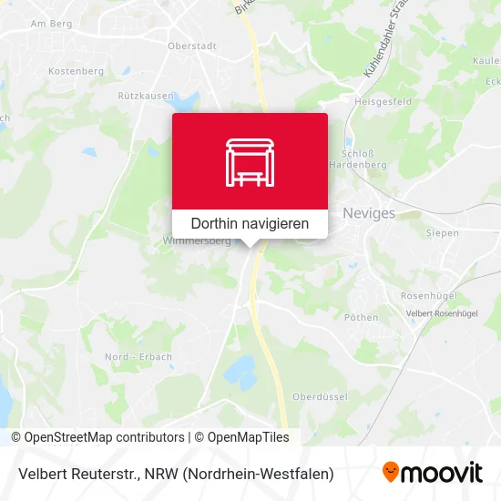 Velbert Reuterstr. Karte