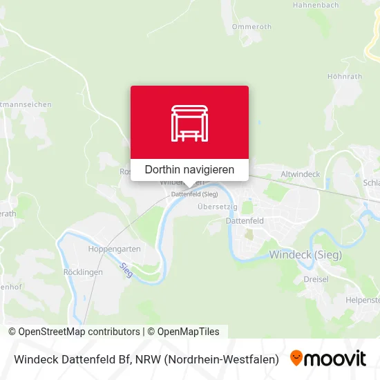 Windeck Dattenfeld Bf Karte
