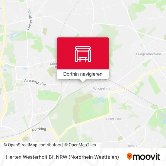 Herten Westerholt Bf Karte