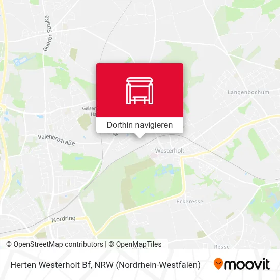 Herten Westerholt Bf Karte
