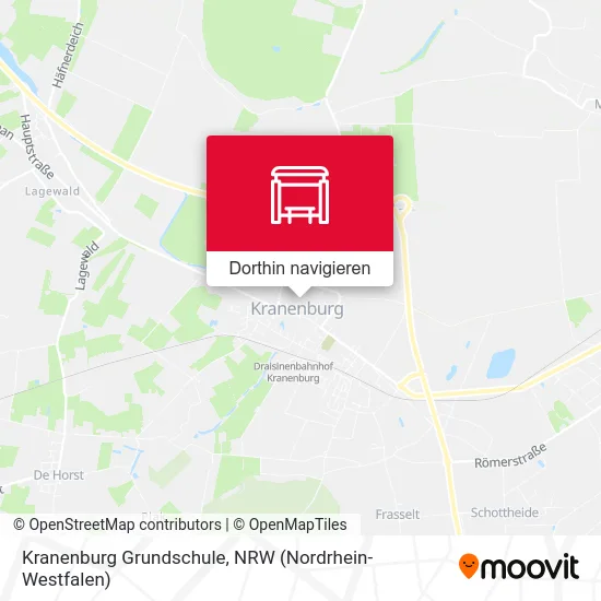 Kranenburg Grundschule Karte