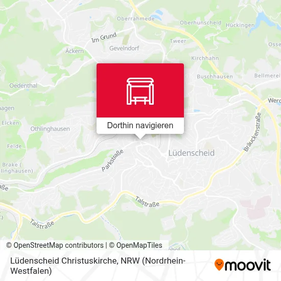 Lüdenscheid Christuskirche Karte