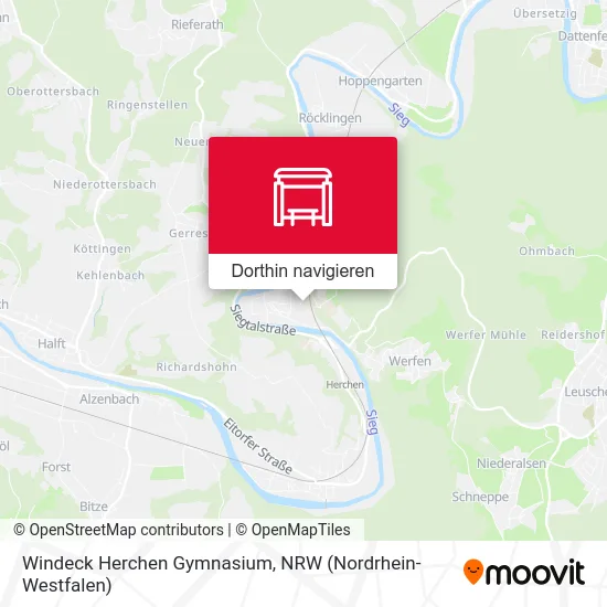 Windeck Herchen Gymnasium Karte