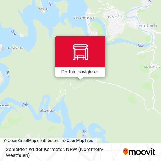 Schleiden Wilder Kermeter Karte