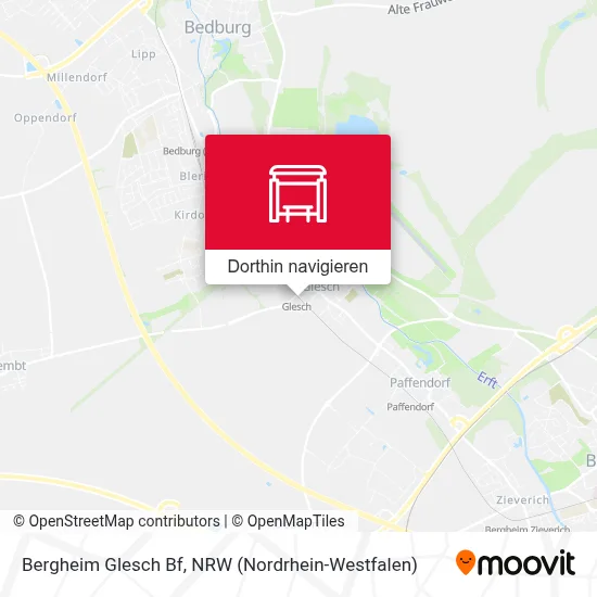 Bergheim Glesch Bf Karte