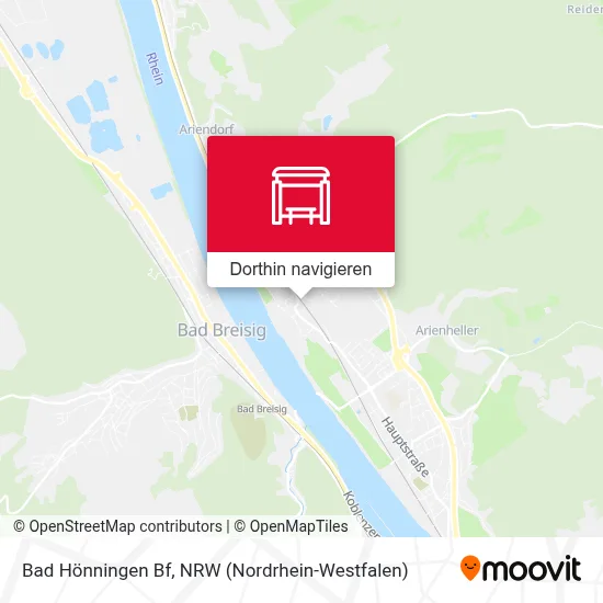 Bad Hönningen Bf Karte