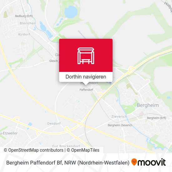 Bergheim Paffendorf Bf Karte