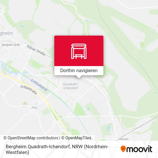 Bergheim Quadrath-Ichendorf Karte