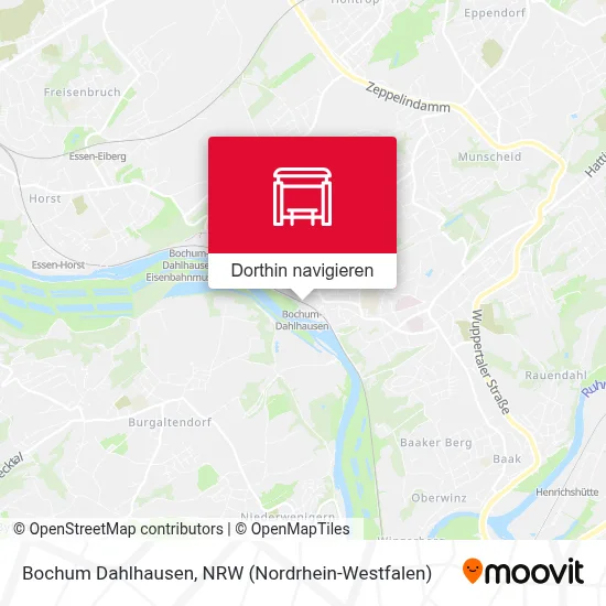 Bochum Dahlhausen Karte