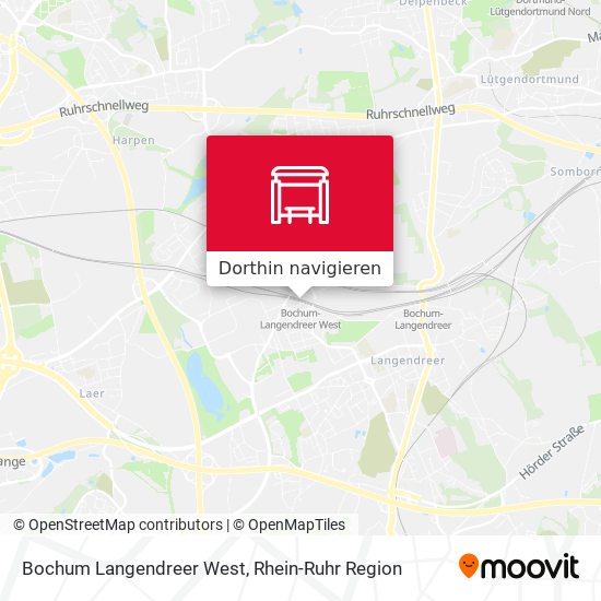 Bochum Langendreer West Karte