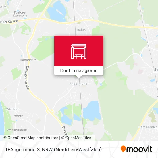 D-Angermund S Karte