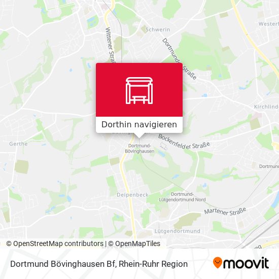 Dortmund Bövinghausen Bf Karte