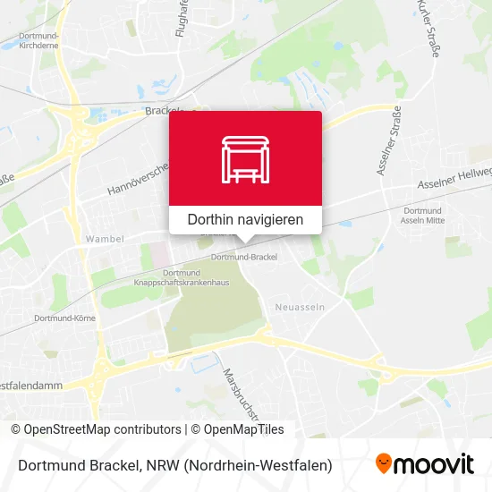 Dortmund Brackel Karte