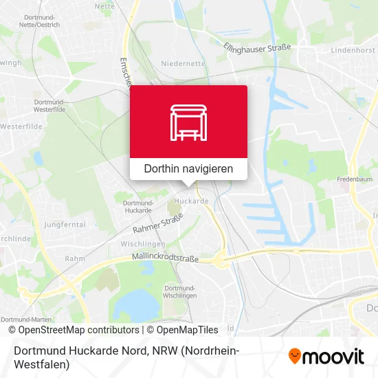 Dortmund Huckarde Nord Karte