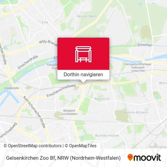 Gelsenkirchen Zoo Bf Karte