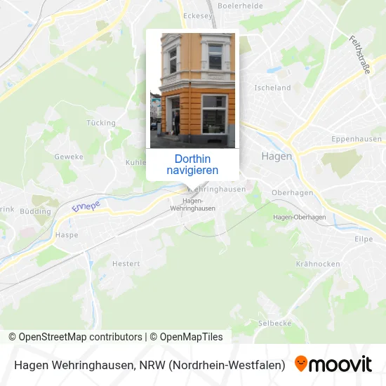 Hagen Wehringhausen Karte