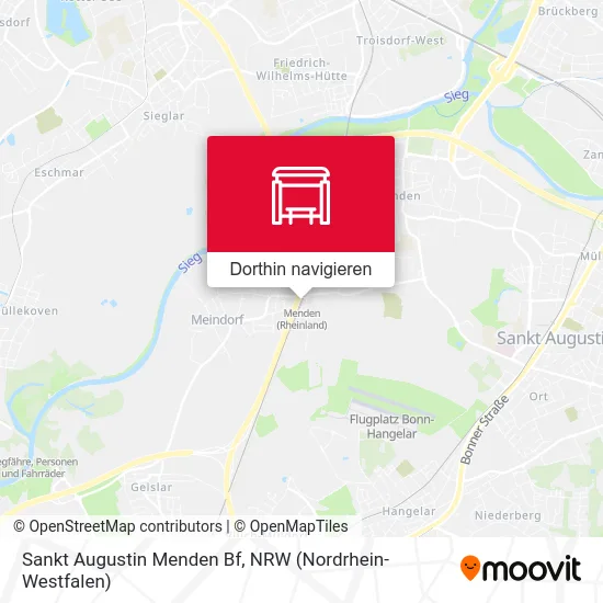 Sankt Augustin Menden Bf Karte