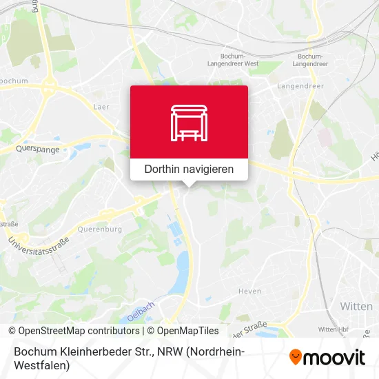 Bochum Kleinherbeder Str. Karte