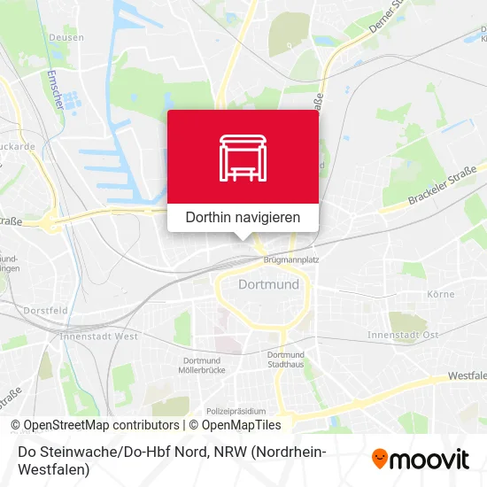 Do Steinwache/Do-Hbf Nord Karte