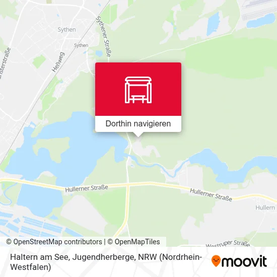 Haltern am See, Jugendherberge Karte