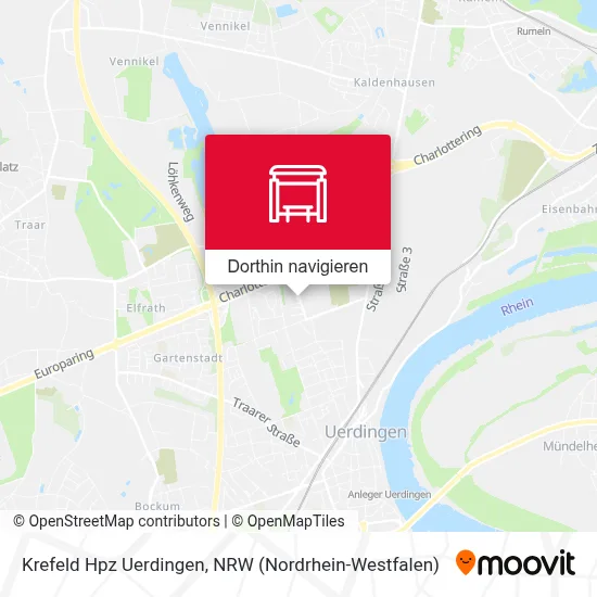 Krefeld Hpz Uerdingen Karte