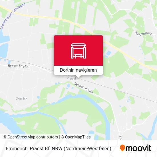 Emmerich, Praest Bf Karte