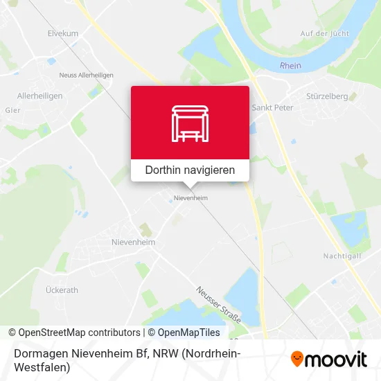 Dormagen Nievenheim Bf Karte